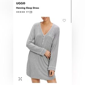 Women's Gray Sleep dress by UGG
